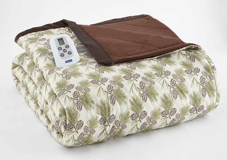 Shavel Electric Heated Comforter Blanket & Reviews Wayfair